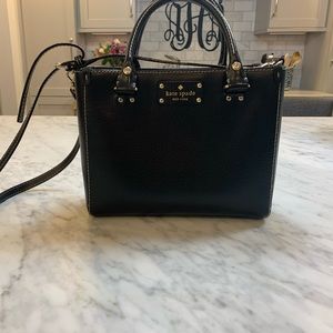 Kate Spade New York Black Leather Purse